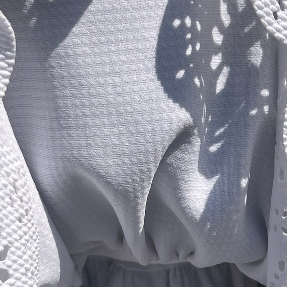 Mayoral Piquet Knit Ruffle Dress - Picture 7 of 8